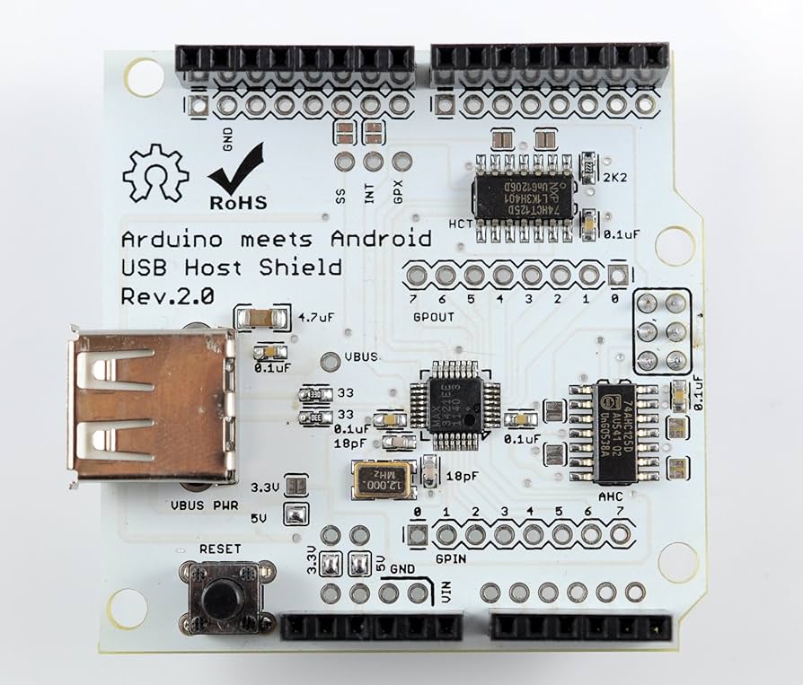 USBホストシールド 2.0 for Arduino (compatible with Google Android ADK) Amazon.co.jp: USBホストシールド 2.0 for Arduino (compatible